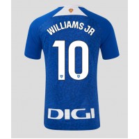 Fotbalové Dres Athletic Bilbao Nico Williams #10 Venkovní 2024-25 Krátký Rukáv